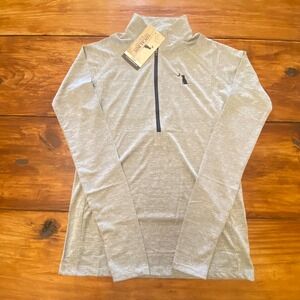 Local Boy Outfitters Quarter Zip Performance Pullover XS Gray Country Preppy